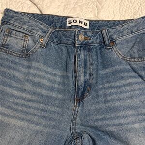 S.O.N.G. Women's Blue Flare & Wide Leg Jeans